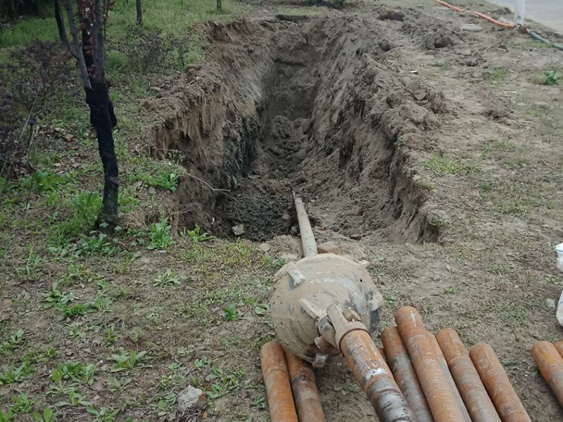 吳韓集中居住區(qū)四期附屬工程施工
